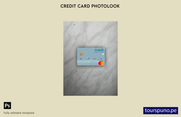 listo para imprimir Senegal Ecobank Sénégal mastercard photolook plantilla front